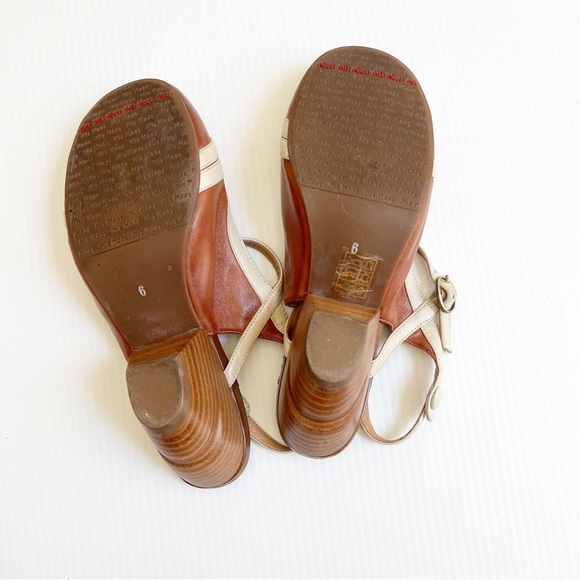 Miz Mooz- Ella Slingback Brown Pumps Size 6 - Picture 5 of 7